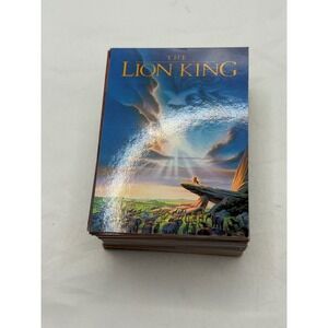 Disney The Lion King‎ SkyBox Trading Cards Lot Vintage 1994 Collectible Cards